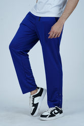 Men’s Blue Polyester Trouser - CrossFitters