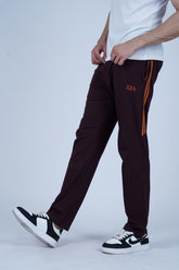 Men's Brown Polyester Trouser - CrossFitters