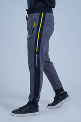 Men's Gray Cotton Jogger Pants - CrossFitters
