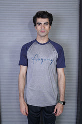 Men's Grey Polyester T-Shirt - CrossFitters