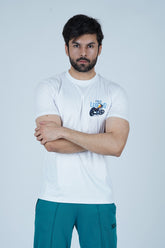 Men's White Polyester T-Shirt - CrossFitters
