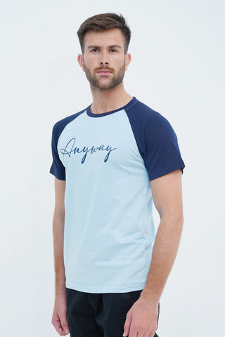 Men's Anyway White Cotton T-Shirt - CrossFitters