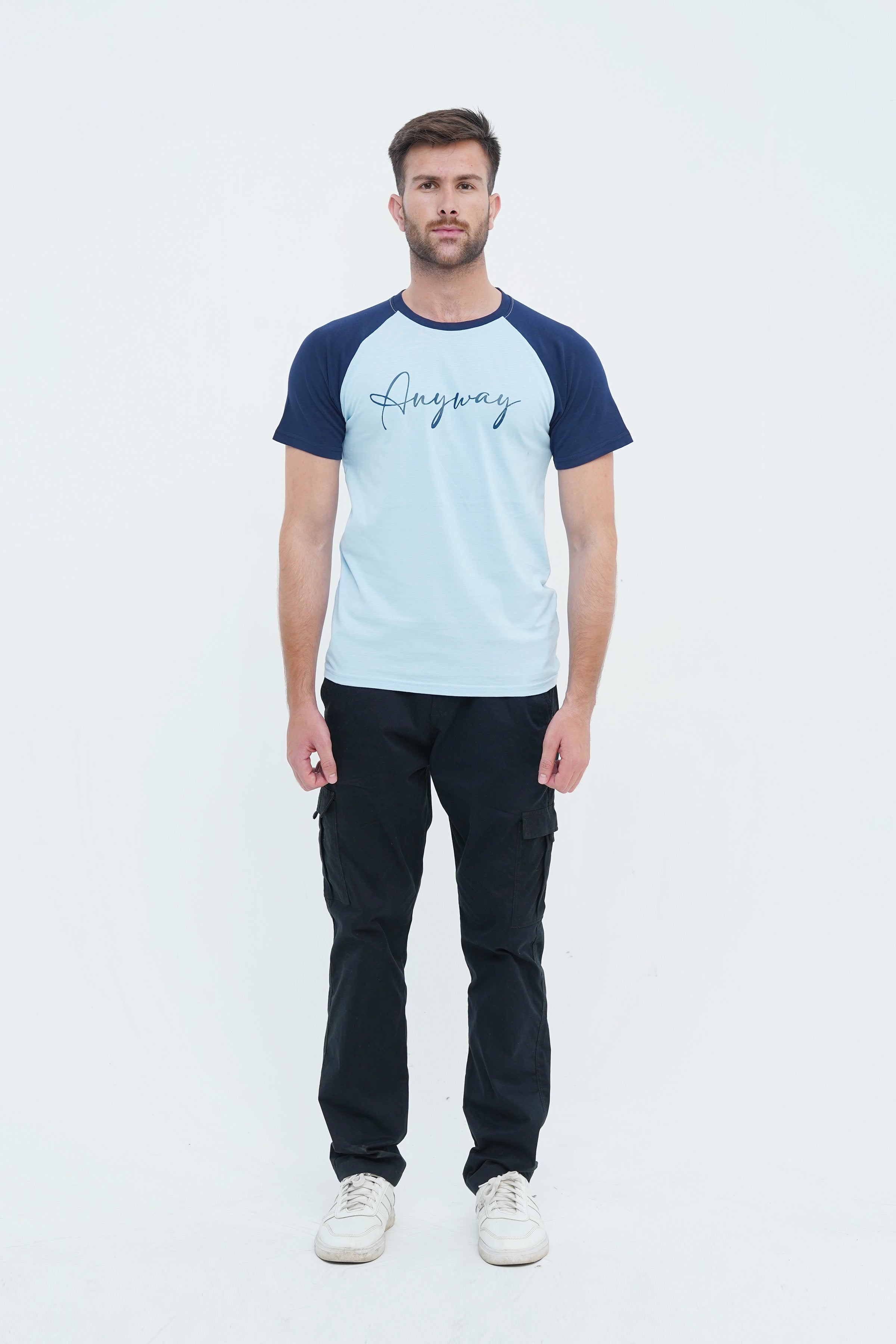 Men's Anyway White Cotton T-Shirt - CrossFitters