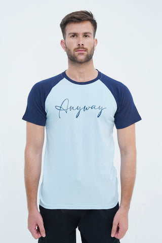 Men's Anyway White Cotton T-Shirt - CrossFitters