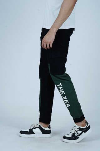 Men's Black Cotton Cargo Pant - CrossFitters