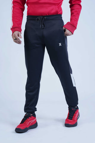 Men's Black Cotton Jogger Pants - CrossFitters