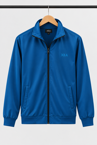 Men's Blue Polyester Track Suit - CrossFitters
