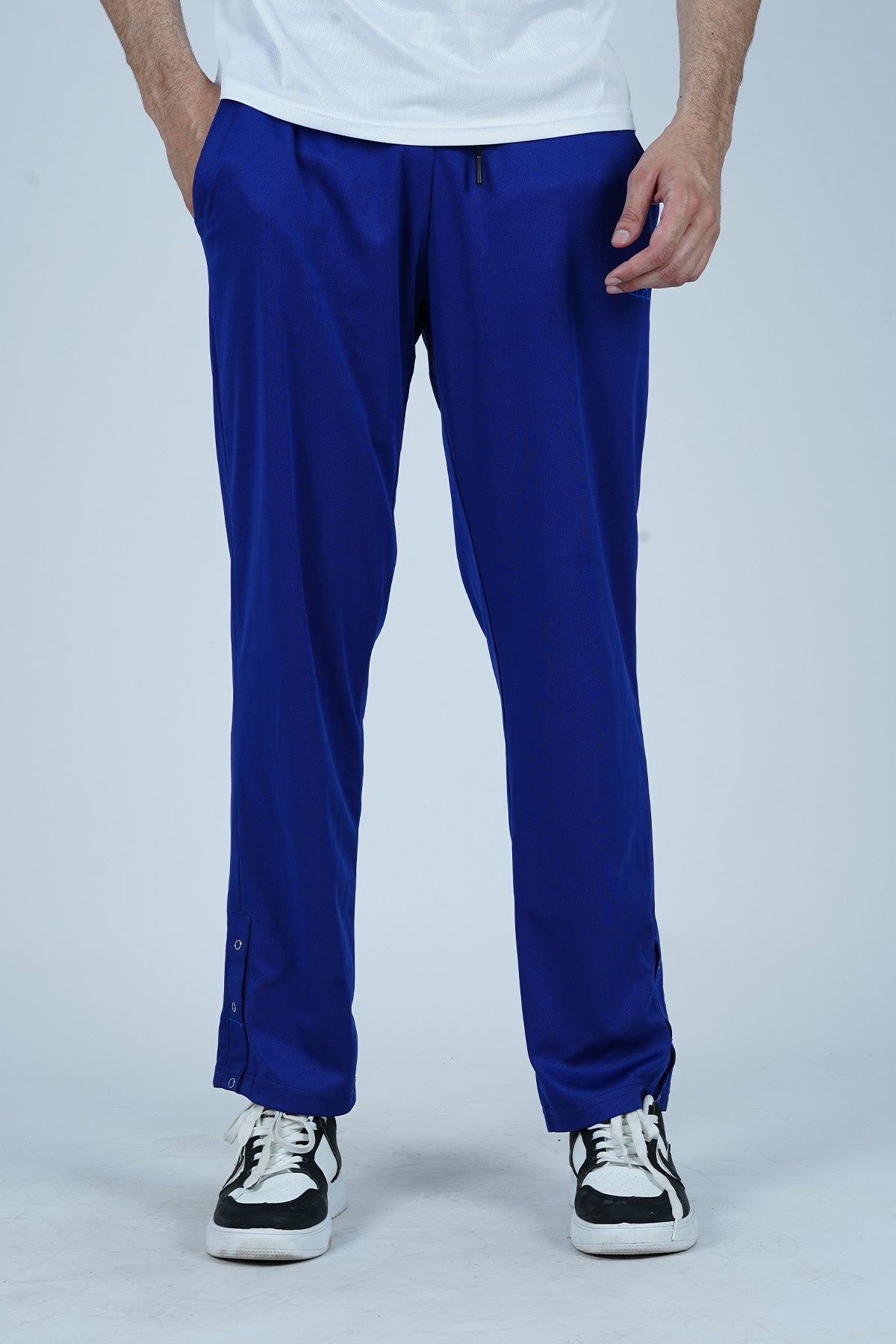 Men’s Blue Polyester Trouser - CrossFitters