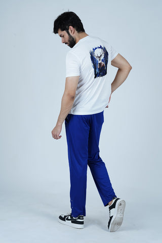 Men’s Blue Polyester Trouser - CrossFitters