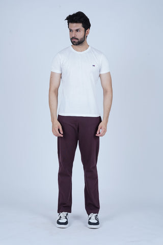 Men's Brown Polyester Trouser - CrossFitters