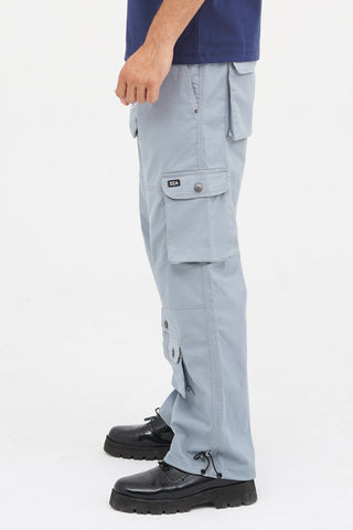 Men's Demin Blue Cotton Cargo  - CrossFitters