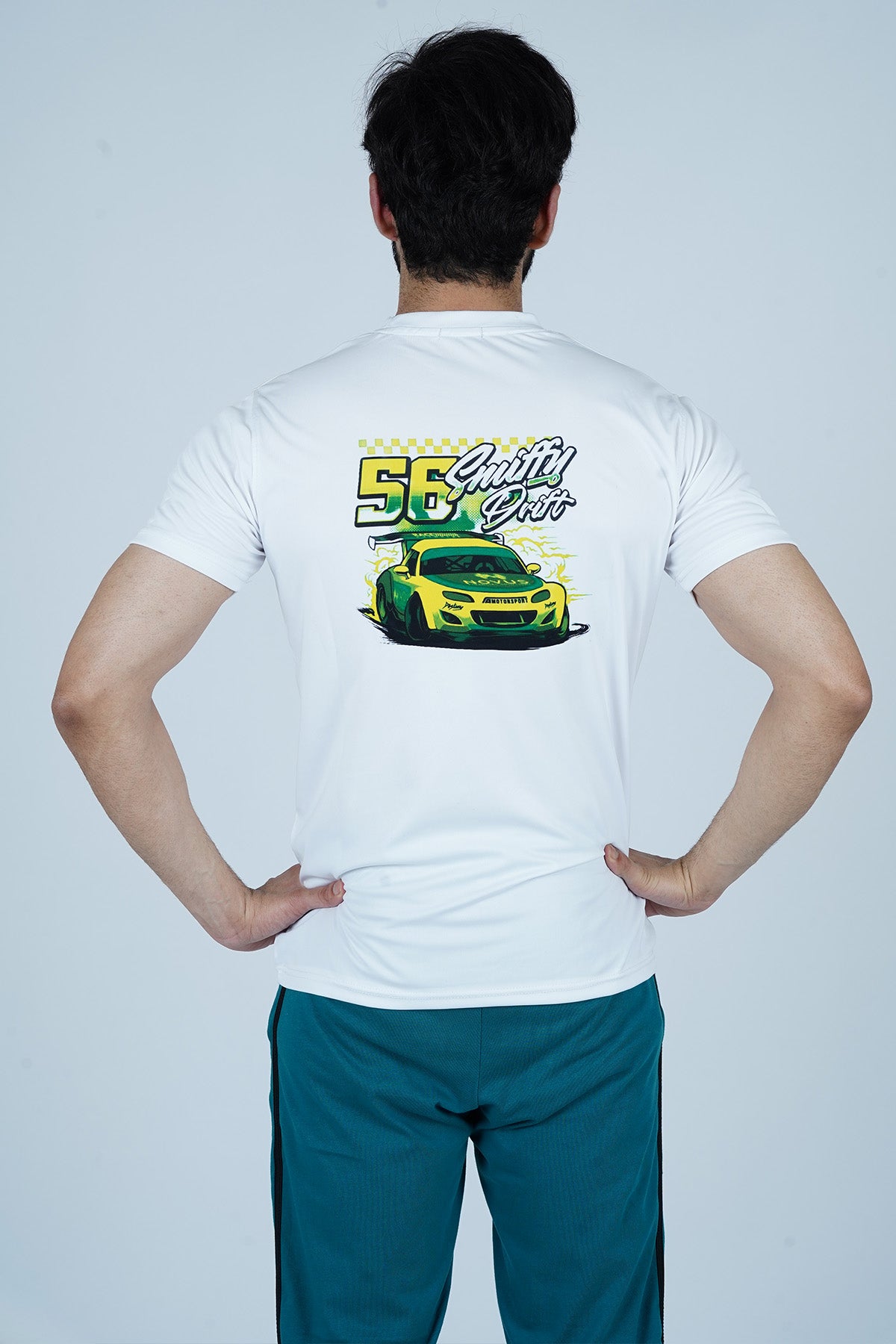 Men's Graphic White Polyester T-Shirt - CrossFitters