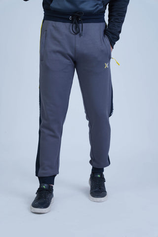 Men's Gray Cotton Jogger Pants - CrossFitters