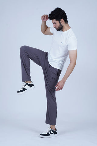 Men’s Gray Polyester Trouser - CrossFitters