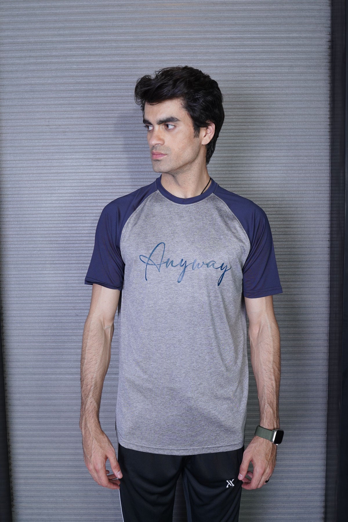 Men's Grey Polyester T-Shirt - CrossFitters