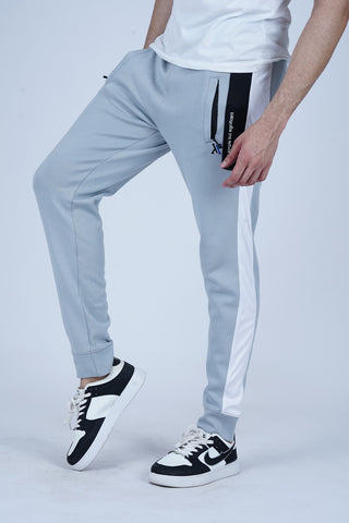 Men's Ice Blue Polyester Jogger Pant - CrossFitters