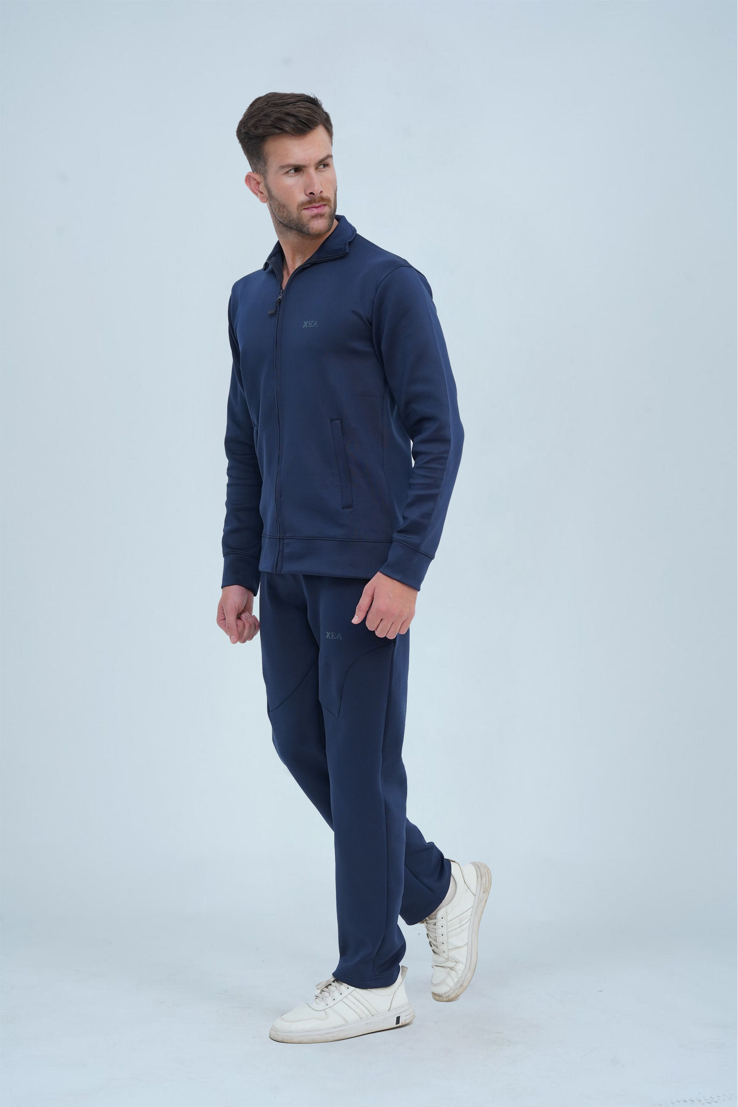 Men's Navy Blue Track Suit - CrossFitters