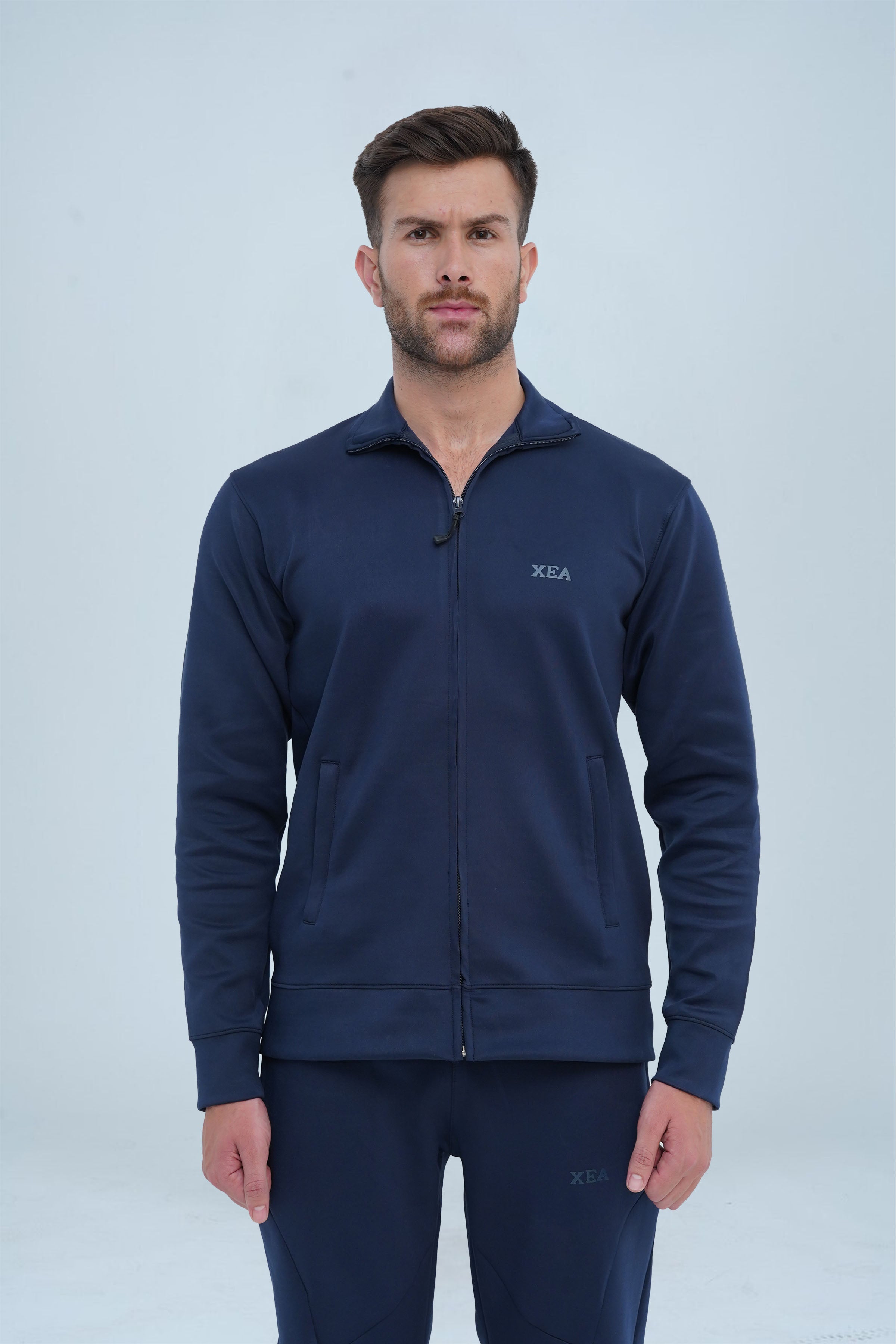 Men's Navy Blue Track Suit - CrossFitters