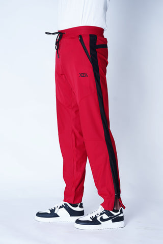 Men's Red Polyester Trouser - CrossFitters