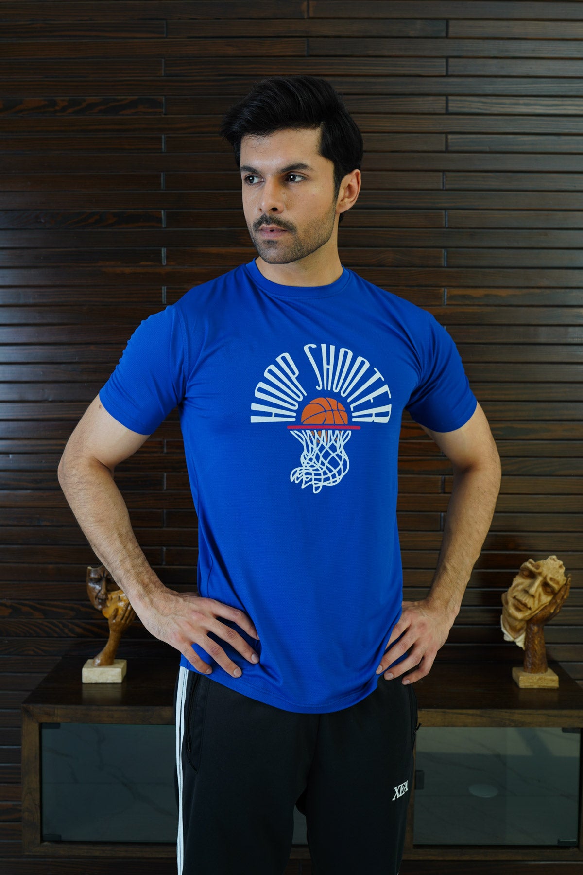Men's Royal Blue Polyester T-Shirt - CrossFitters