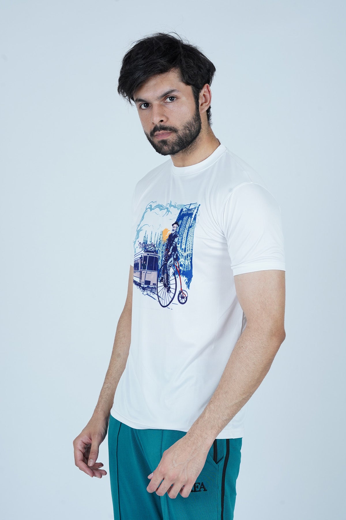 Men's Snow White Polyester T-Shirt - CrossFitters