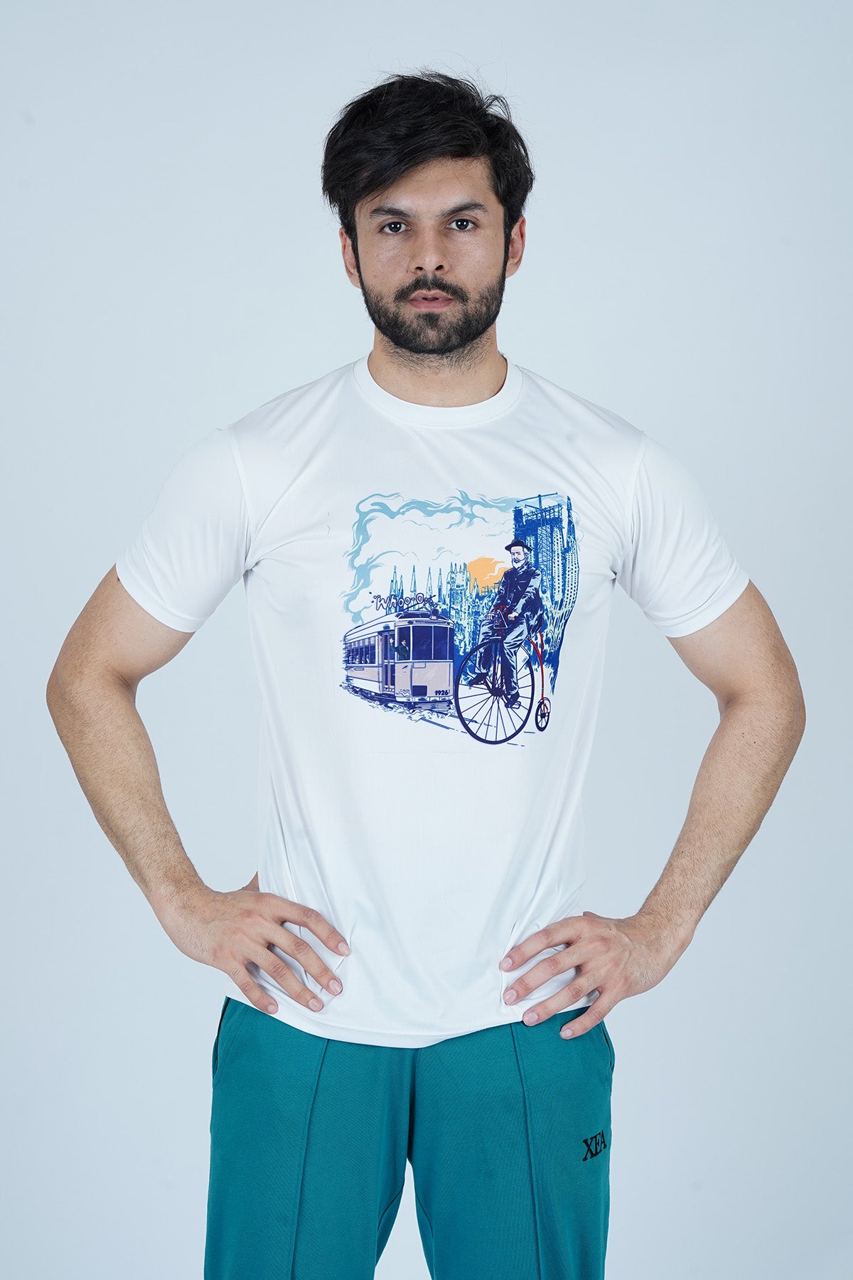 Men's Snow White Polyester T-Shirt - CrossFitters