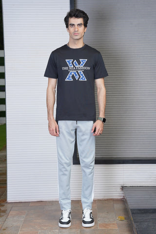 Men's Soft Black Cotton T-Shirt - CrossFitters