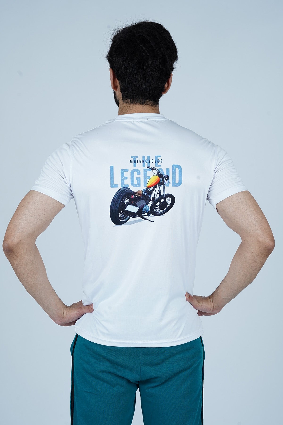 Men's White Polyester T-Shirt - CrossFitters