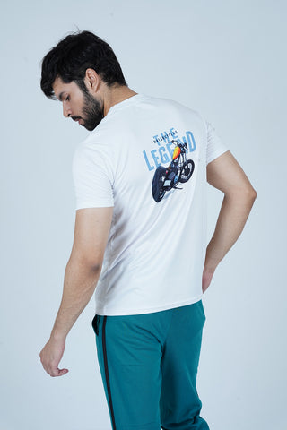 Men's White Polyester T-Shirt - CrossFitters
