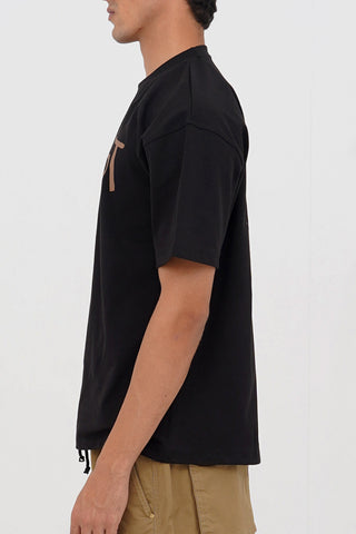 Unisex Black Cotton Oversized T-Shirt - CrossFitters