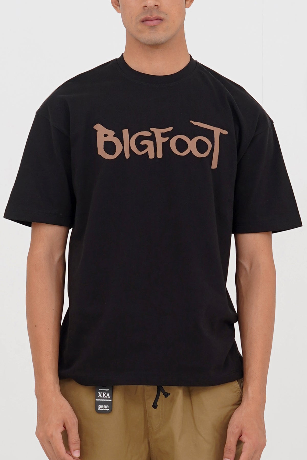 Unisex Black Cotton Oversized T-Shirt - CrossFitters
