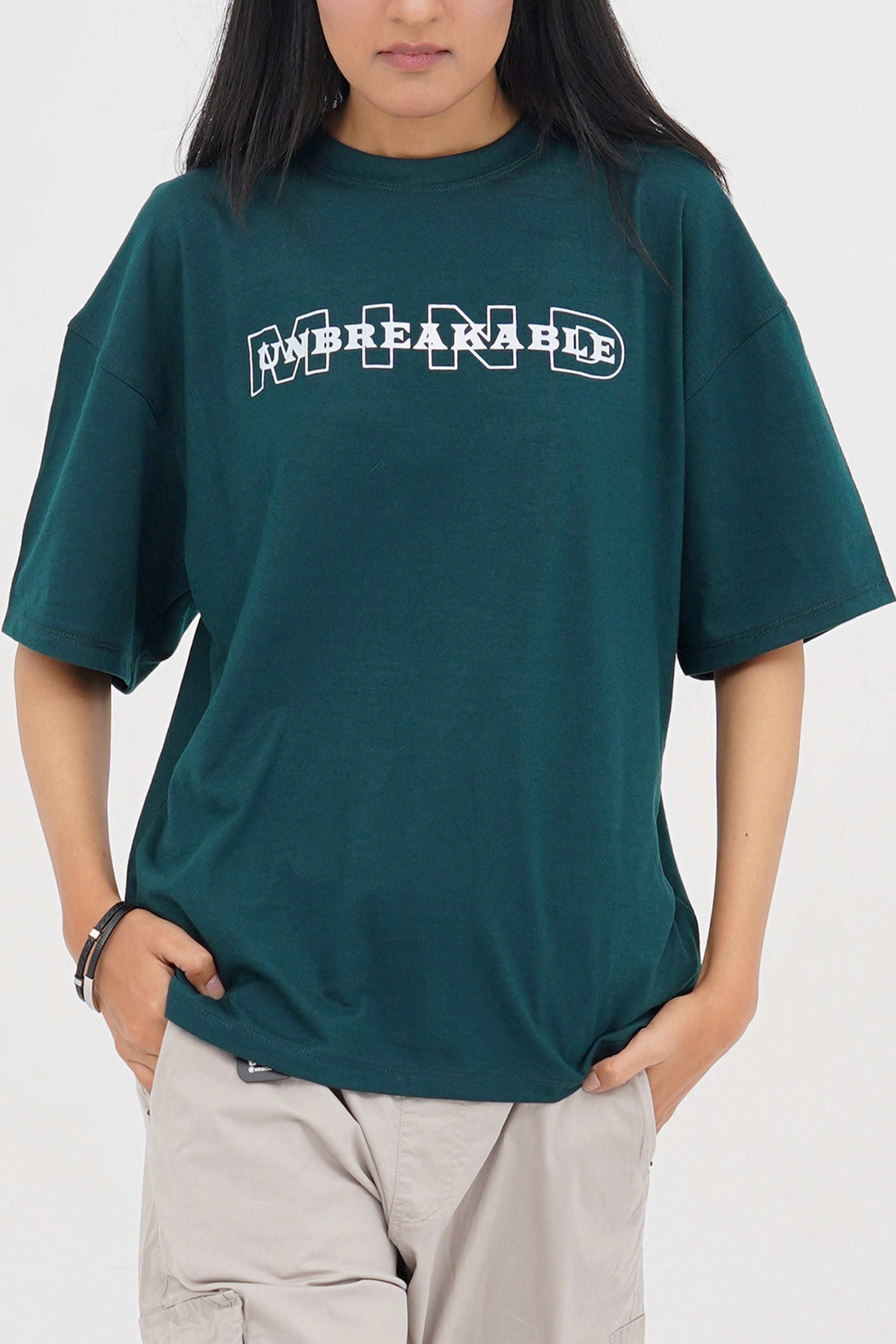 Unisex Cyan Cotton Oversized T-Shirt - CrossFitters