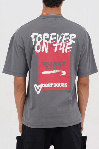 Unisex Grey Cotton Oversized T-Shirt - CrossFitters