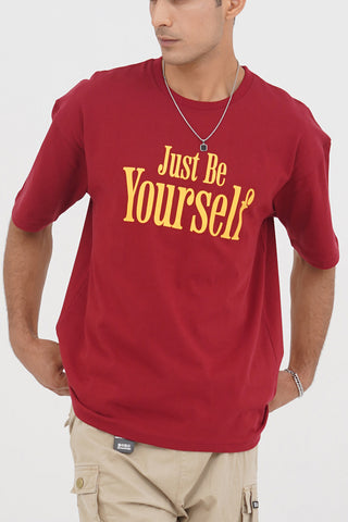 Unisex Red Cotton Oversized T-Shirt - CrossFitters